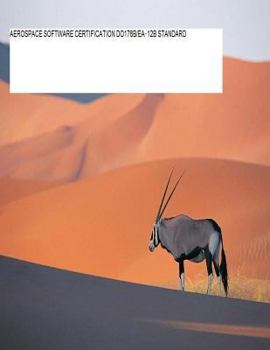 Paperback Aerospace software certification do178b/ea-12b standard Book