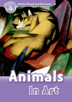 Paperback Read and Discover Level 4 Animals in Art Book