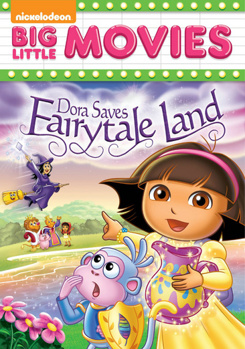 DVD Dora the Explorer: Dora Saves Fairytale Land Book