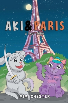 Paperback Aki & Paris: A True Story Book