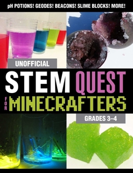 Paperback Unofficial Stem Quest for Minecrafters: Grades 3-4 Book