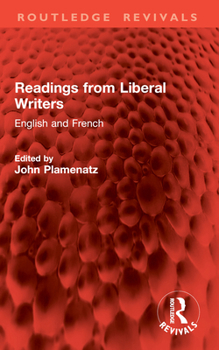 Paperback Readings from Liberal Writers: English and French Book