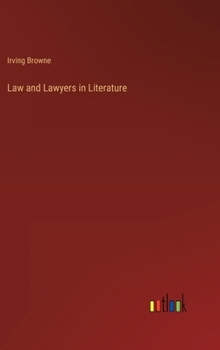 Hardcover Law and Lawyers in Literature Book