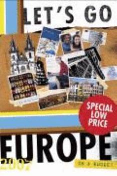 Paperback Let's Go Europe on a Budget 2007 Book