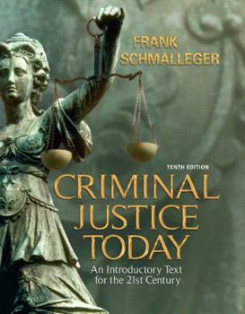 Hardcover Criminal Justice Today Book