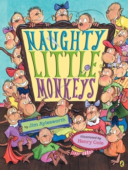 Paperback Naughty Little Monkeys Book