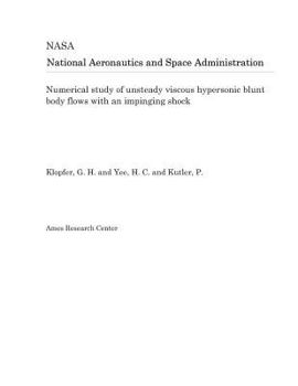 Numerical Study of Unsteady Viscous Hypersonic Blunt Body Flows with an Impinging Shock