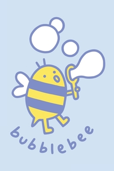Paperback BubbleBee: Lined Notebook, Diary / Journal Gift, 120 Pages, 6x9, Soft cover, Matte Finish Book