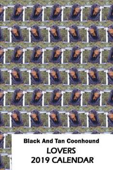 Paperback Black and Tan Coonhound Lovers 2019 Calendar Book