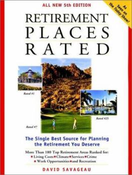 Paperback Retirement Places Rated [With Maps] Book