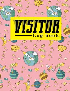 Paperback Visitor Log Book: Visitor Log, Visitors Book, Visitor Registration Book, Visitors Registration Book, For Signing In and Out, 8.5 x 28, C Book