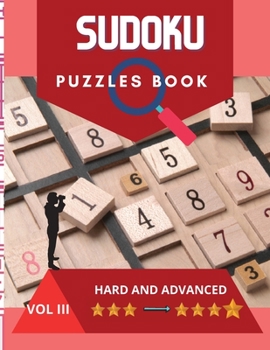 Paperback Sudoku Puzzle Book: A challenging sudoku book with puzzles and solutions hard and advanced, very fun and educational. Book