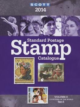 Paperback Scott Standard Postage Stamp Catalogue, Volume 6: Countries of the World San-Z Book