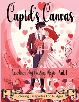 Cupid's Canvas: Valentine's Day Coloring Magic - Volume 1: Fun for romantics everywhere, relaxing and calming artwork
