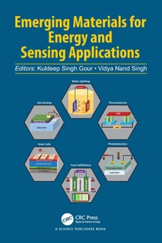 Paperback Emerging Materials for Energy and Sensing Applications Book