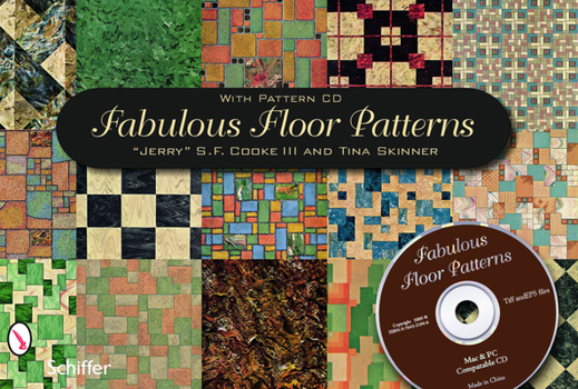 Hardcover Fabulous Floor Patterns: With CD Book