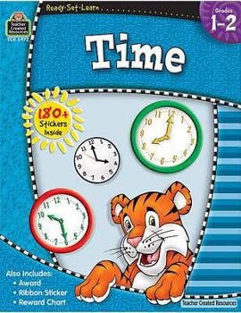 Paperback Ready-Set-Learn: Time Grd 1-2 Book