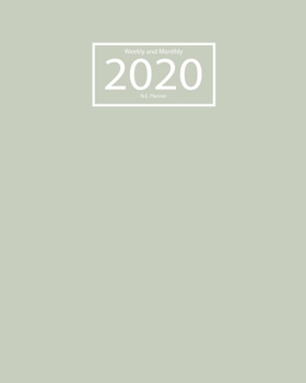 2020 Planner Weekly and Monthly: Jan 1, 2020 to Dec 31, 2020: Weekly & Monthly Planner and Calendar Views: Forest 9