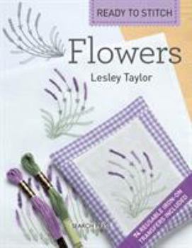 Paperback Ready to Stitch: Flowers Book