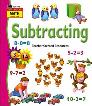 Paperback Read-Think-Do Math: Subtracting Book