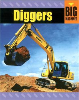 Paperback Diggers (Big Machines) Book
