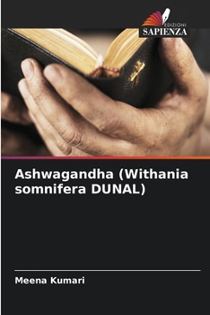 Paperback Ashwagandha (Withania somnifera DUNAL) [Italian] Book