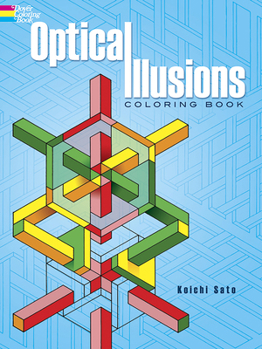 Paperback Optical Illusions Coloring Book