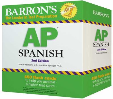 Cards AP Spanish Flashcards, Second Edition: Up-To-Date Review and Practice + Sorting Ring for Custom Study Book