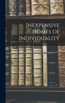 Hardcover Inexpensive Homes of Individuality Book