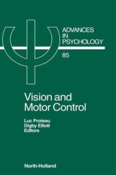 Hardcover Vision and Motor Control: Volume 85 Book