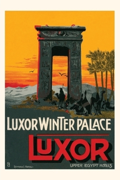Paperback Vintage Journal Luxor Winter Palace Hotel, Egypt Book