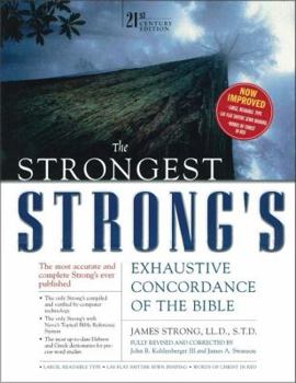 Hardcover The Strongest Strong's Exhaustive Concordance, Value Price: 21st Century Edition Book