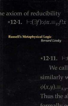 Paperback Russell's Metaphysical Logic Book