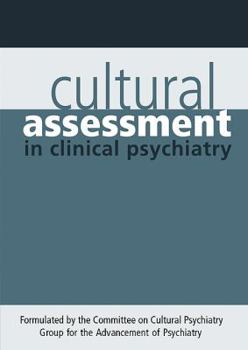 Paperback Cultural Assessment in Clinical Psychiatry Book