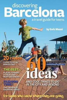 Paperback Discovering Barcelona, a travel guide for teens Book