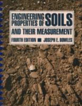 Paperback Engineering Properties of Soils and Their Measurement Book