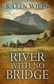 Paperback River with No Bridge [Large Print] Book