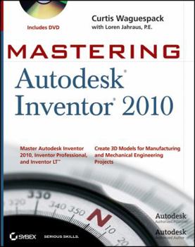 Paperback Mastering Autodesk Inventor 2010 [With DVD] Book