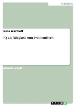 Paperback IQ als Fähigkeit zum Problemlösen [German] Book