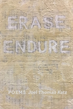 Paperback Erase Endure: Poems Book