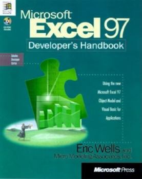 Paperback Microsoft Excel 97 Developer's Handbook: With CDROM Book