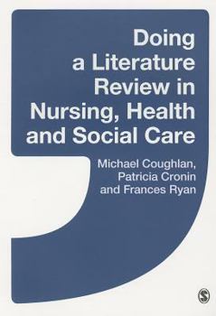 Paperback Doing a Literature Review in Nursing, Health and Social Care Book