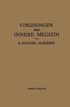 Paperback Vorlesungen Über Innere Medizin [German] Book