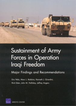 Paperback Sustainment of Army Forces in Operation Iraqi Freedom Book