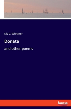 Paperback Donata: and other poems Book