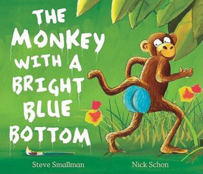 Paperback Monkey Bright Blue Bottom Book