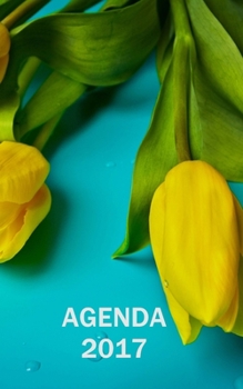 Paperback Agenda 2017 - Diseño tulipanes [Spanish] Book