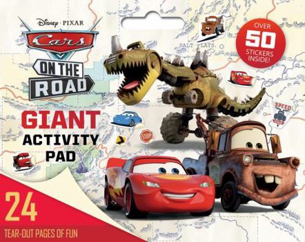 Paperback Cars On the Road: Giant Activity Pad (Disney Pixar) Book