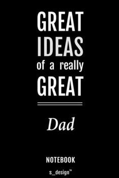 Paperback Notebook for Dads / Dad: awesome handy Note Book [120 blank lined ruled pages] Book