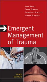 Paperback Emergent Management of Trauma Book